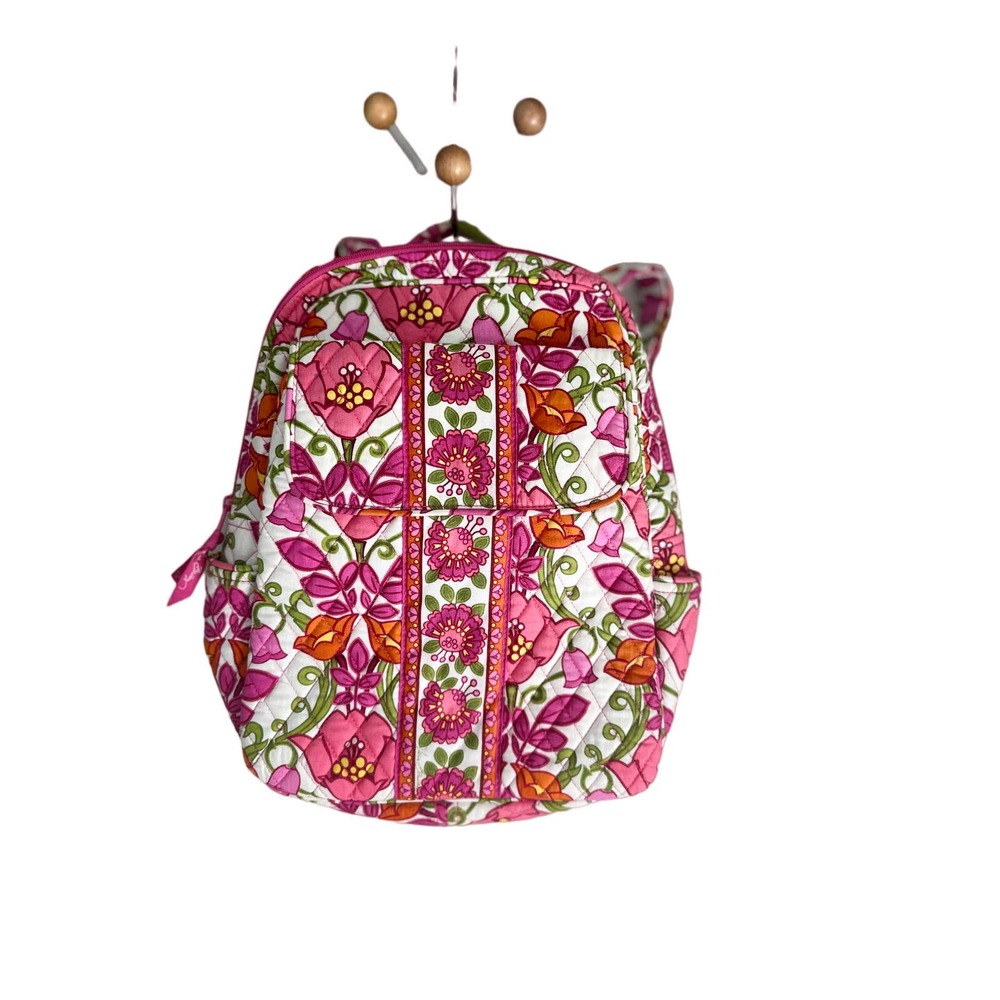 Vera Bradley NWOT Lilli Bell Pink Orange Backpack